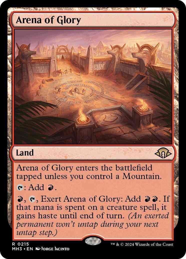 Arena of Glory [215] [Modern Horizons 3] [Non-Foil]