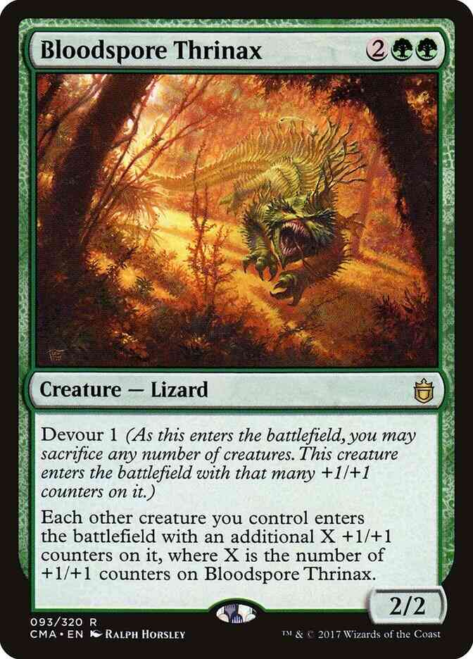 Bloodspore Thrinax [93] [Commander Anthology] [Non-Foil]
