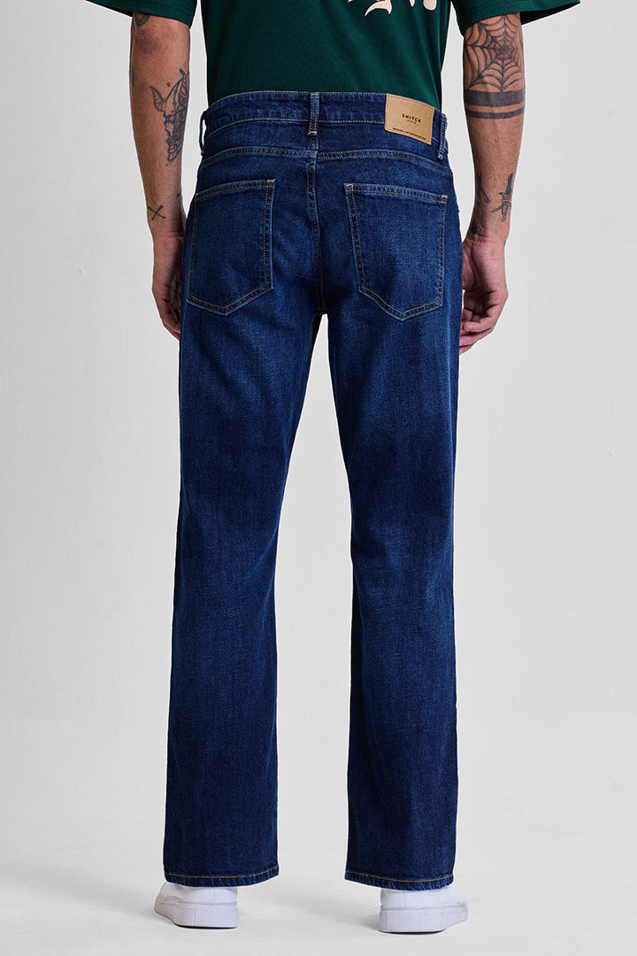 Navy Bootcut Jeans