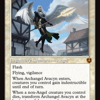 Archangel Avacyn // Avacyn, the Purifier [449] [Retro Frame] [Innistrad Remastered] [Non-Foil]