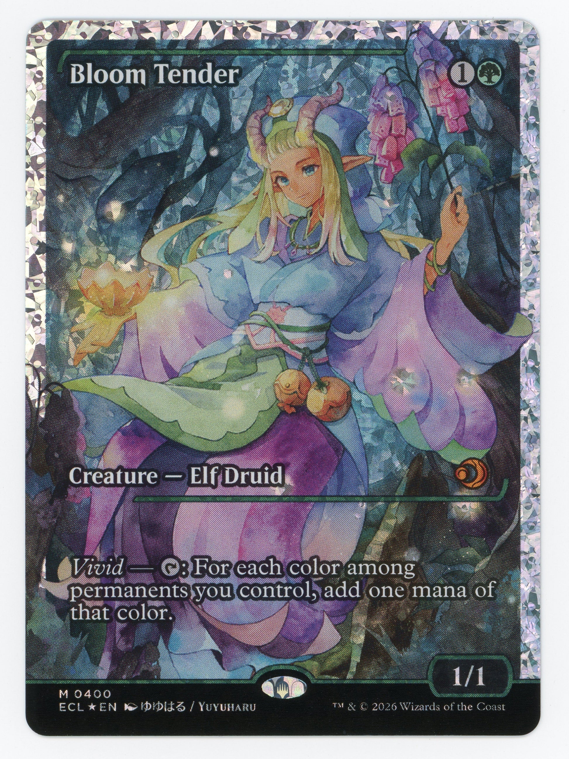 Bloom Tender — Japan Showcase|Fracture Foil — ID 16215