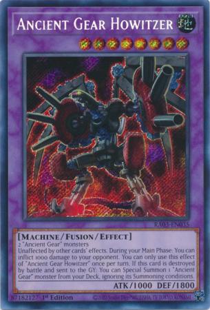 Ancient Gear Howitzer - RA03-EN035 - Secret Rare - 1st Edition