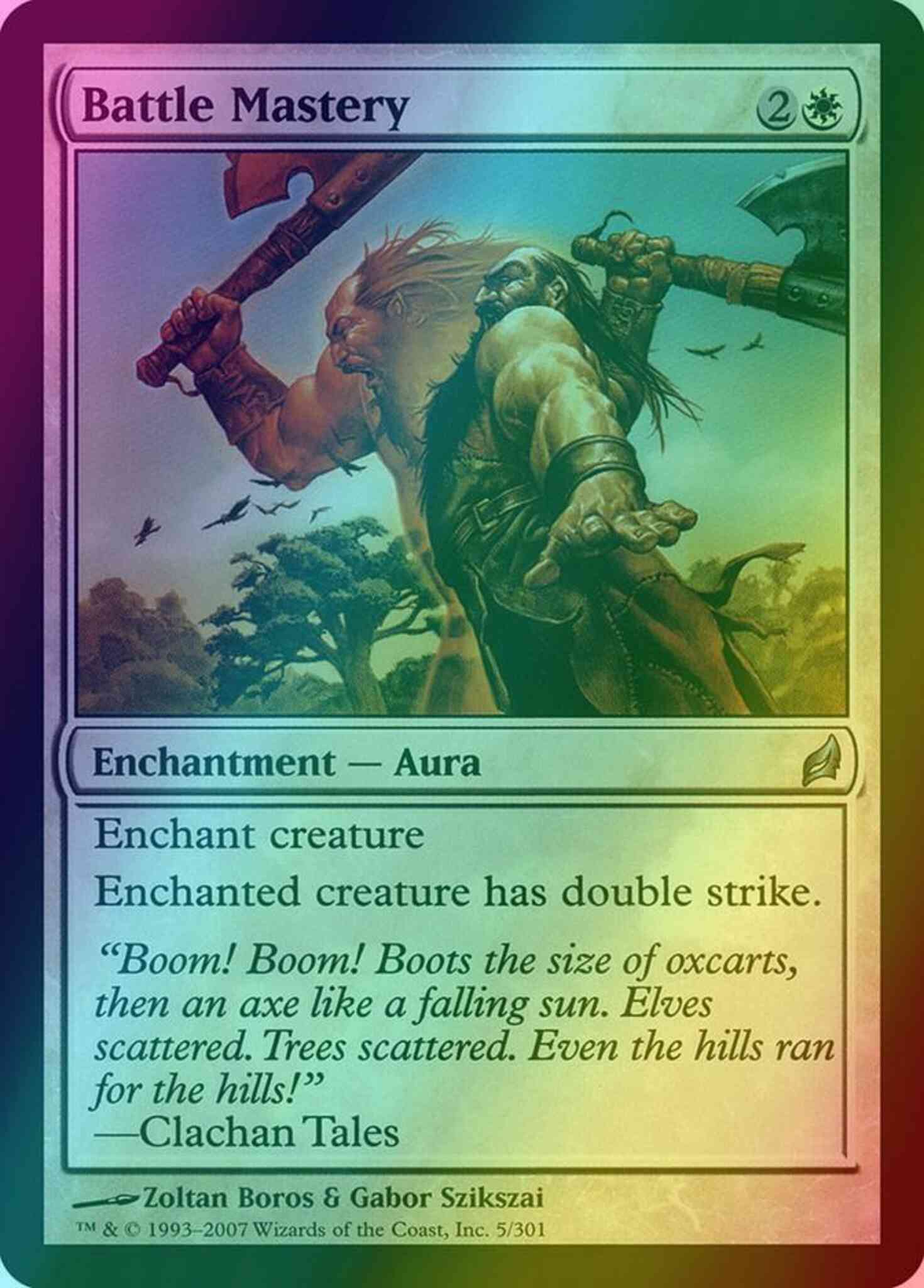 Battle Mastery [5] [Lorwyn] [Foil]