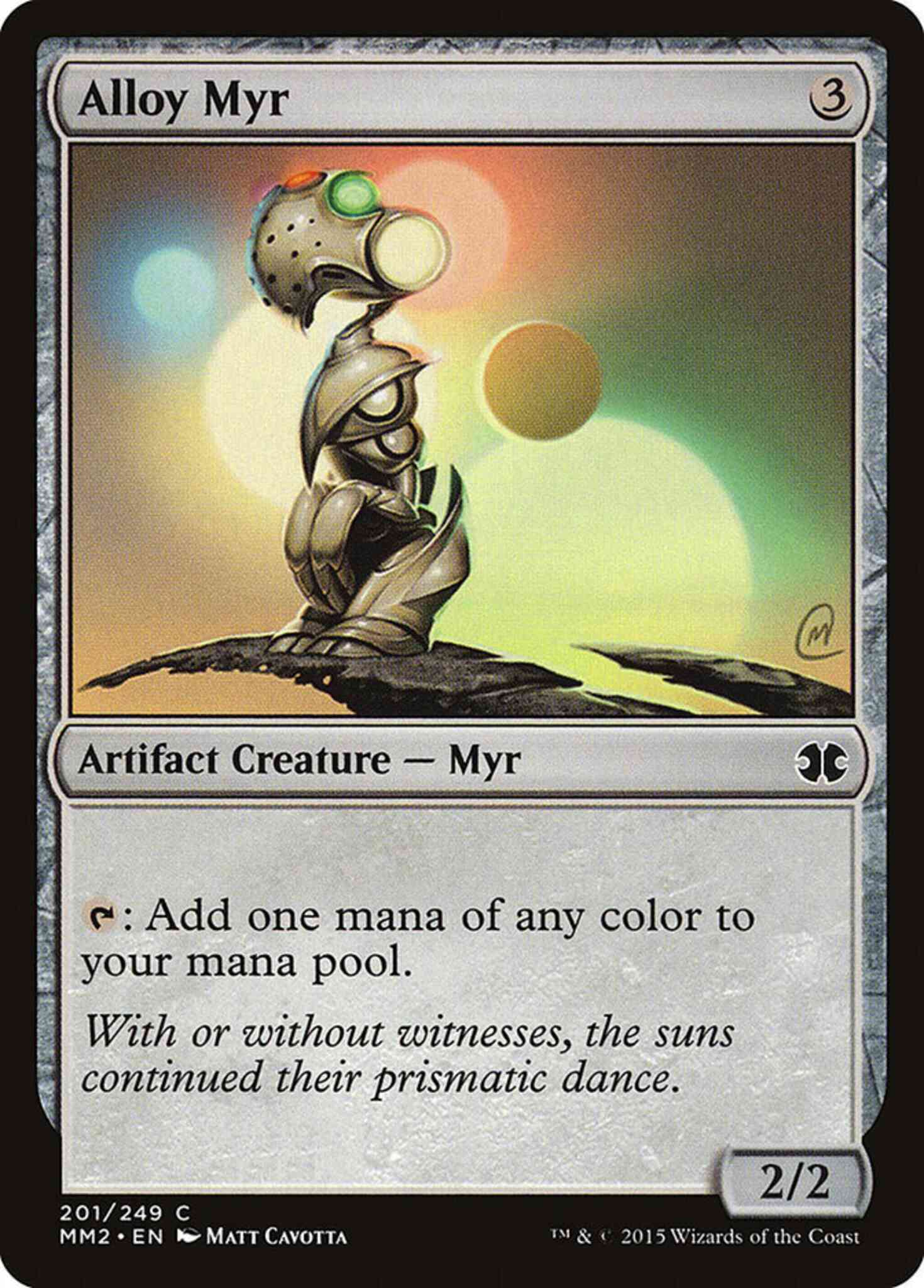 Alloy Myr [Modern Masters 2015] [Non-Foil]