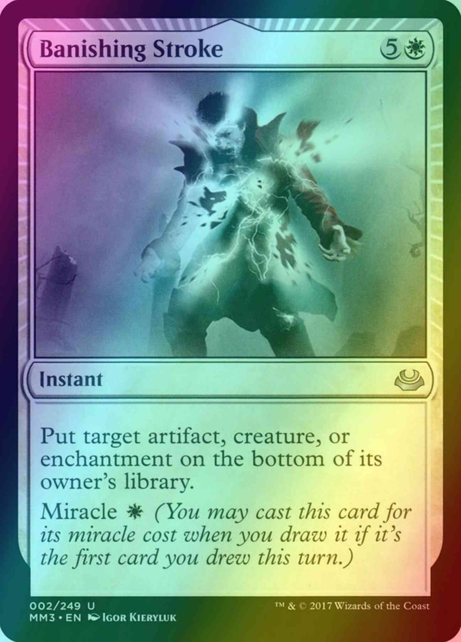 Banishing Stroke [Modern Masters 2017] [Foil]