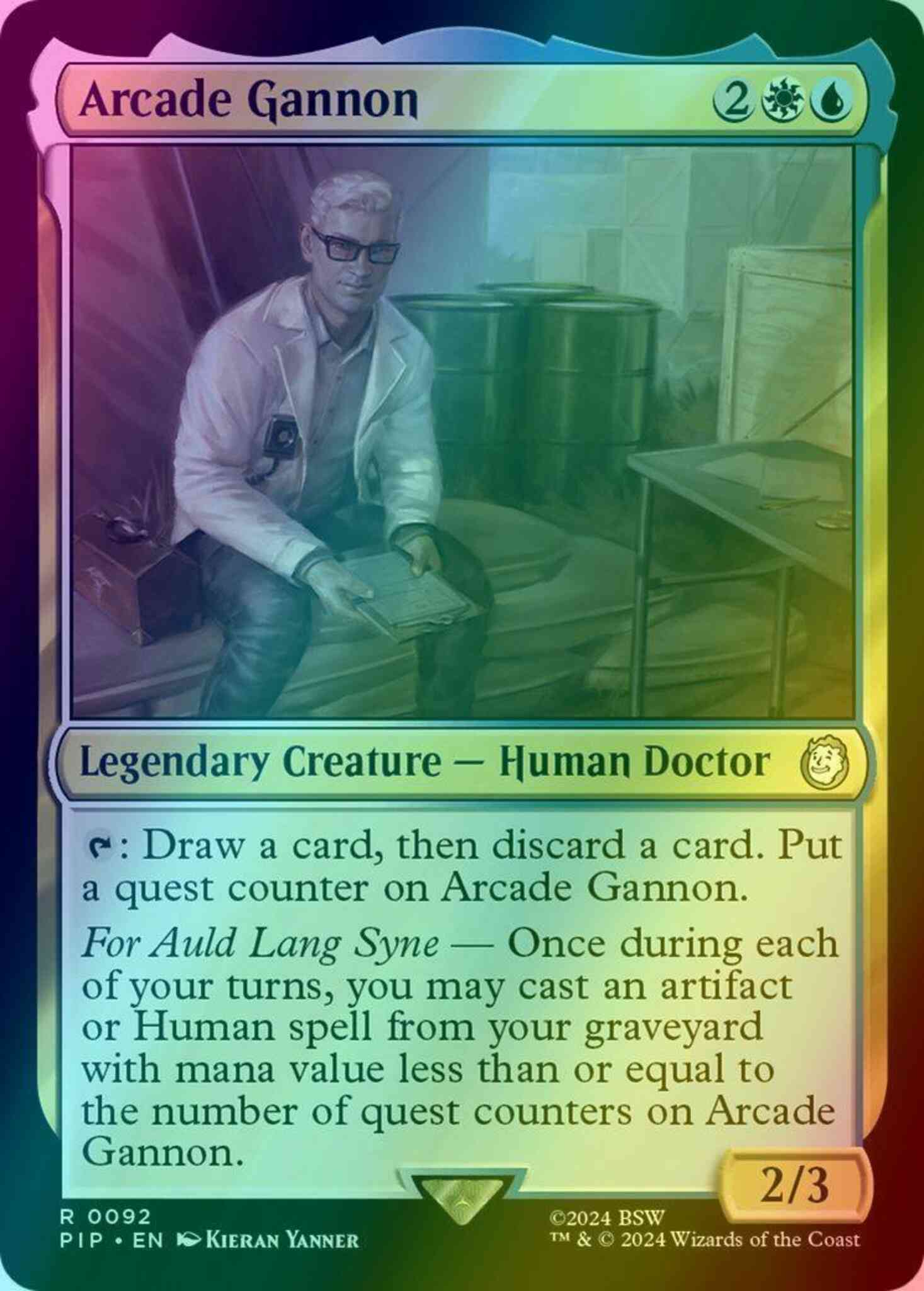 Arcade Gannon [92] [Fallout] [Foil]