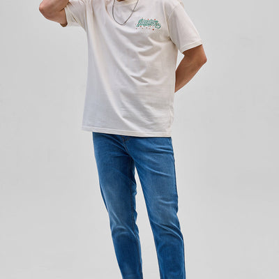 Duck Army White Oversized Fit T-Shirt