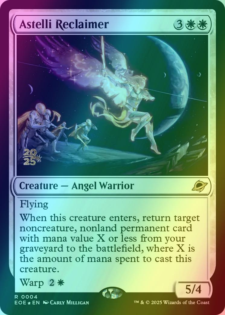Astelli Reclaimer [4s] [Prerelease] [Edge of Eternities: Promos] [Foil]