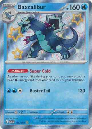 Baxcalibur - 130/091 - Shiny Rare [sv045-130] [Secret]