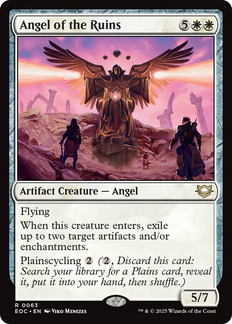 Angel of the Ruins [63] [Edge of Eternities: Commander] [Non-Foil]