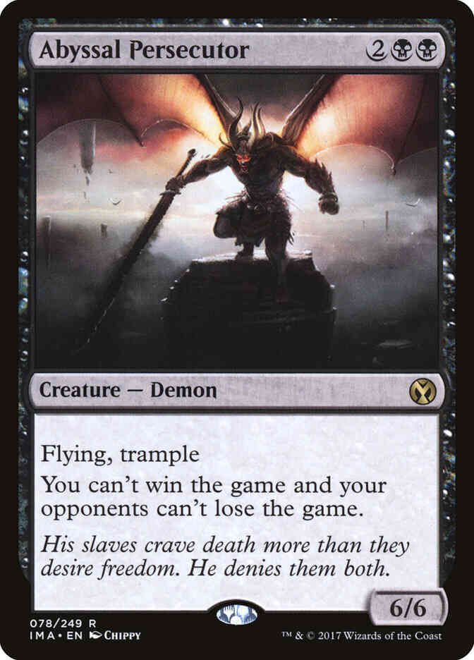 Abyssal Persecutor [78] [Iconic Masters] [Non-Foil]