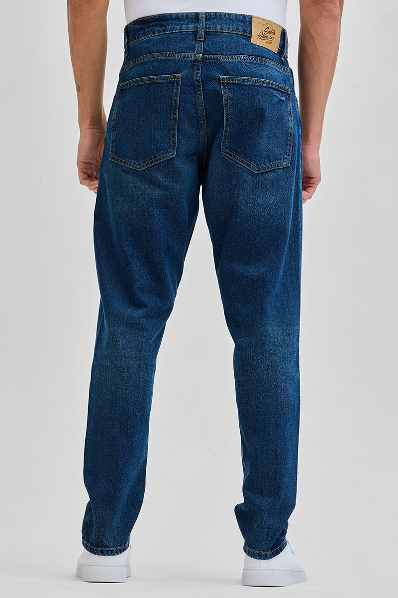 Blue Baggy Fit Jeans