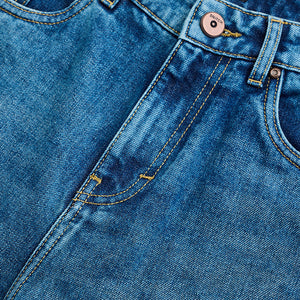 Blue Loose Fit Jeans