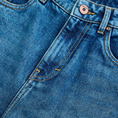 Blue Loose Fit Jeans