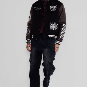 Legends Vandal Black Varsity Jacket