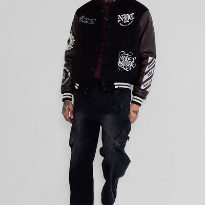 Legends Vandal Black Varsity Jacket