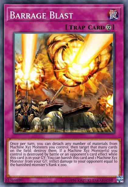 Barrage Blast - LED4-EN038 - Ultra Rare - 1st Edition