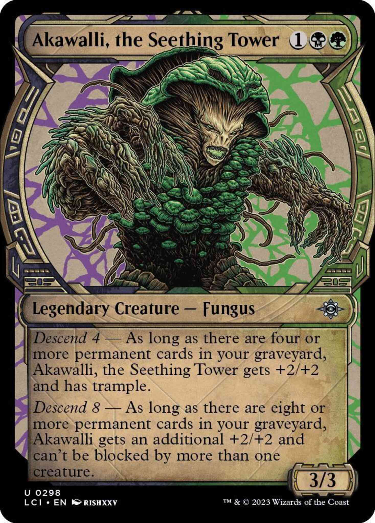 Akawalli, the Seething Tower [298] [Legends of Ixalan Showcase] [The Lost Caverns of Ixalan] [Non-Foil]