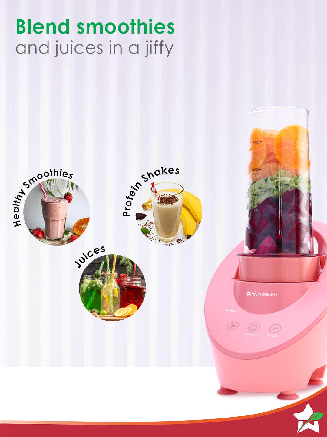 Magneto Blender | Smoothie & Juice Maker by blacktree