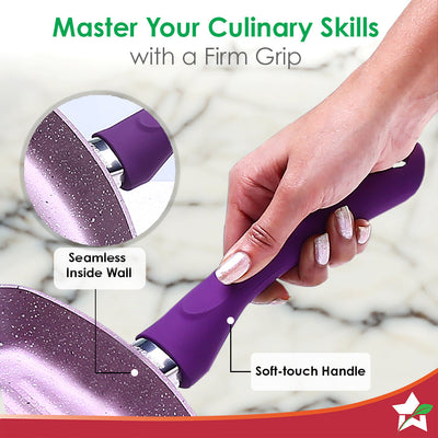 Wonderchef Renewed Royal Velvet 24cm Grill Pan