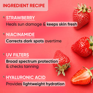 Strawberry Dew Tinted Sunscreen SPF 50+ PA++++
