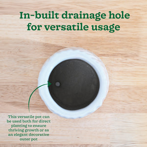 Fallen Angel Ceramic Planter