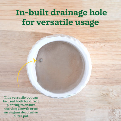 Fallen Angel Ceramic Planter