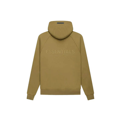 FEAR OF GOD ESSENTIALS PULLOVER HOODIE AMBER