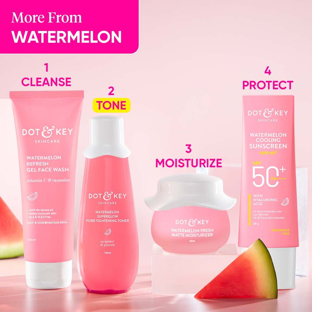 Watermelon + Glycolic Toner for Pore Tightening