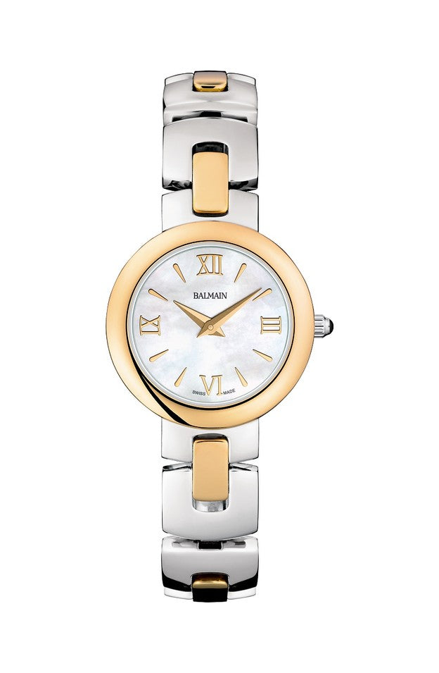 Balmain Balmya  White Mother Of Pearl Dial Women 27mm