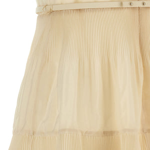 Zimmermann Embroidered Frilled Mini Dress
