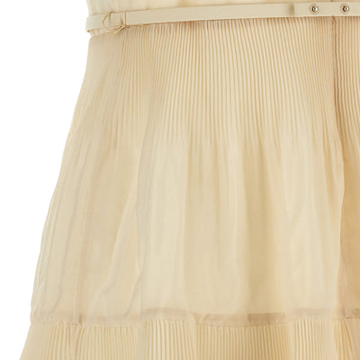 Zimmermann Embroidered Frilled Mini Dress