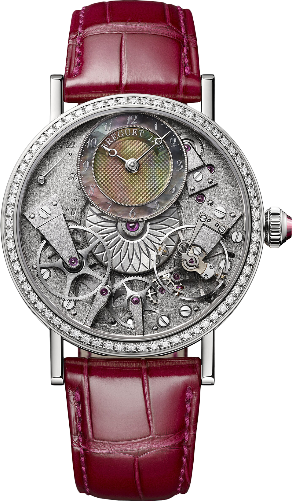 Breguet Tradition 7038 Skeleton Dial 37 MM Watch for Women