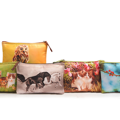CUTE ANIMALS PRINTED POUCHES - GP6