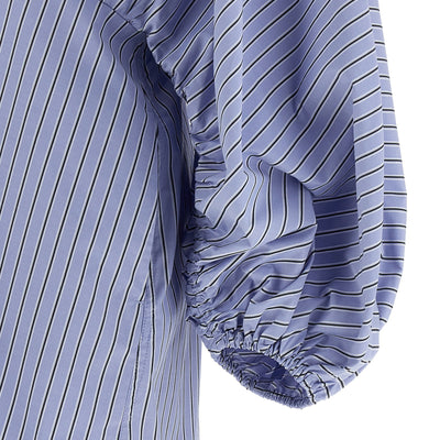 Zimmermann Drawstring Stripe Mini Dress