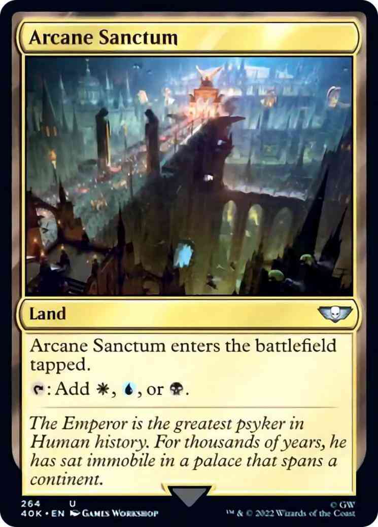 Arcane Sanctum [264] [Universes Beyond: Warhammer 40,000] [Non-Foil]