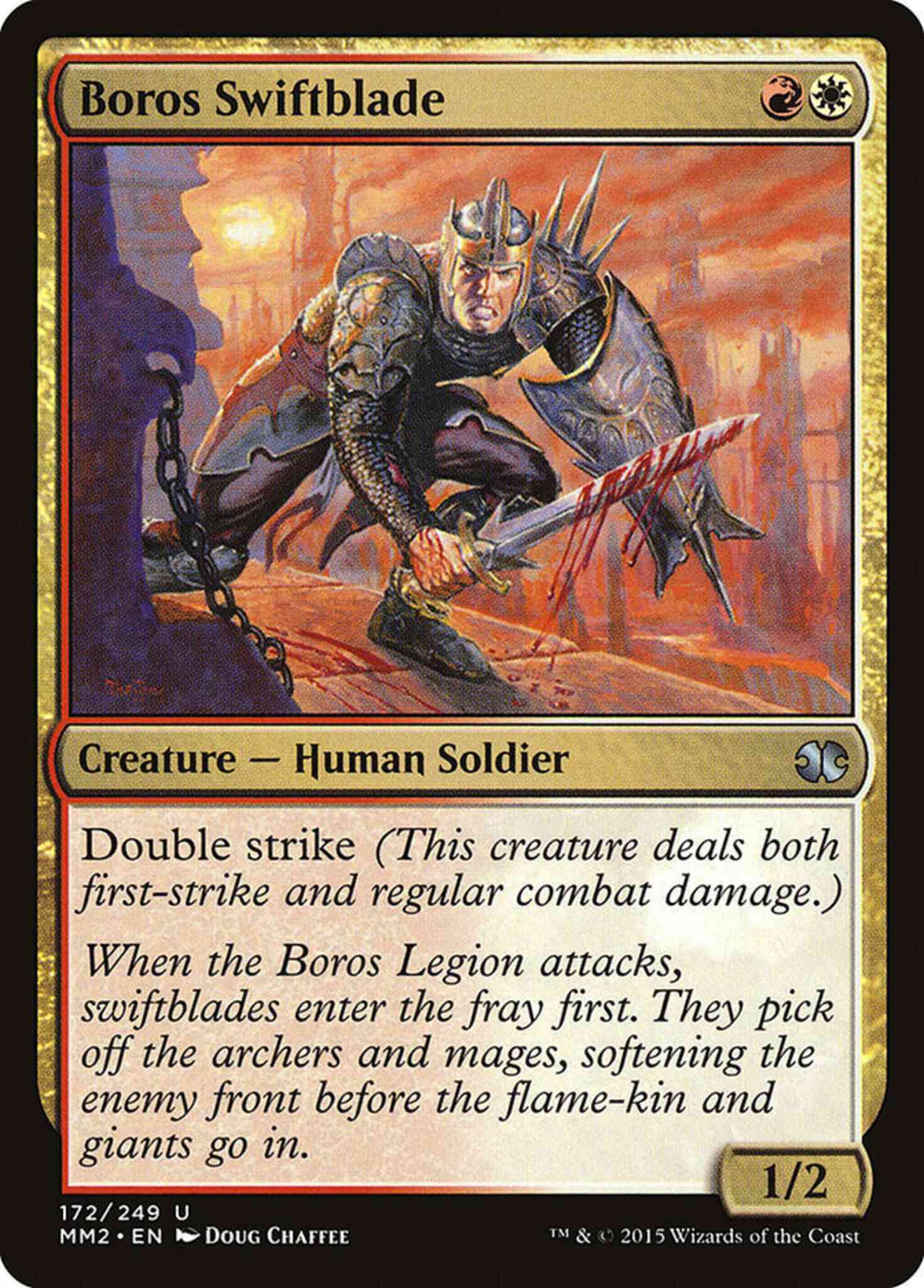 Boros Swiftblade [172] [Modern Masters 2015] [Non-Foil]