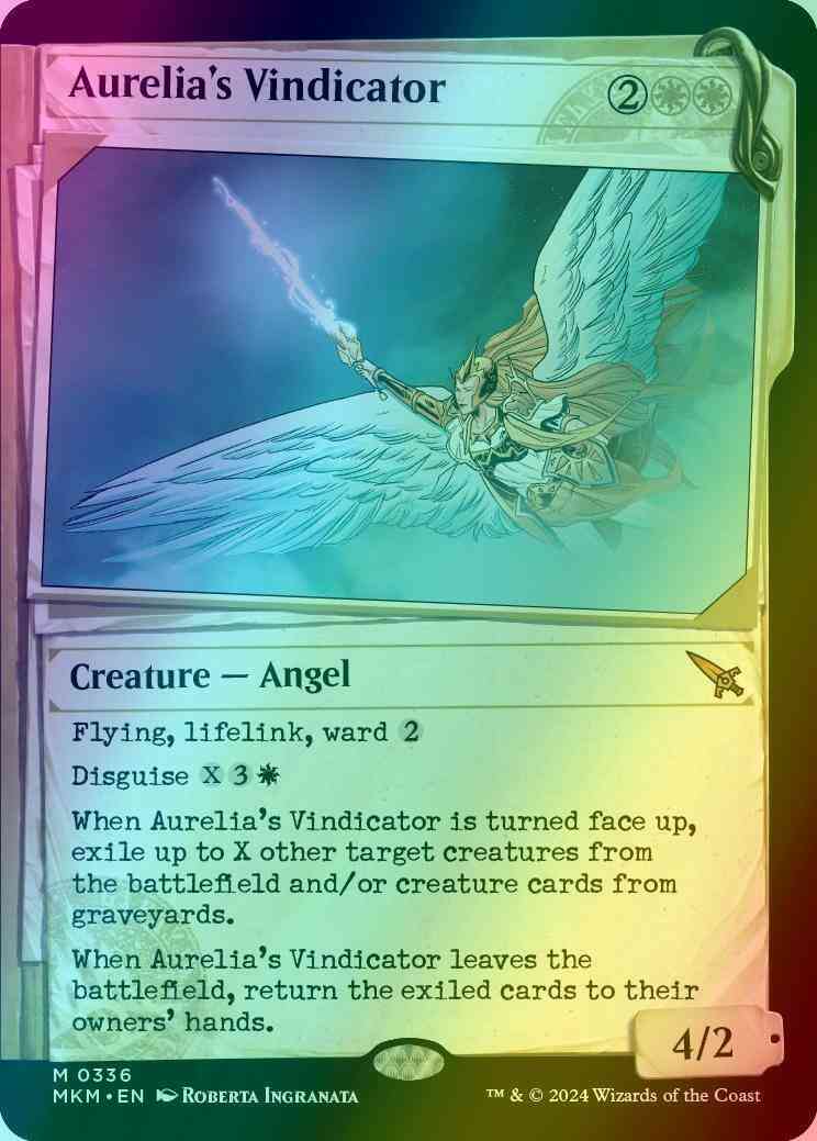 Aurelia's Vindicator [336] [Dossier Showcase] [Murders at Karlov Manor] [Foil]
