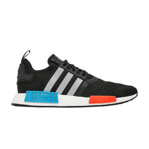 adidas NMD R1 Black Silver Solar Red