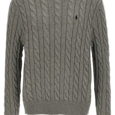 Polo Ralph Lauren Cotton Braided Sweater
