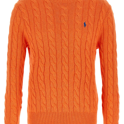 Polo Ralph Lauren Cotton Braided Sweater