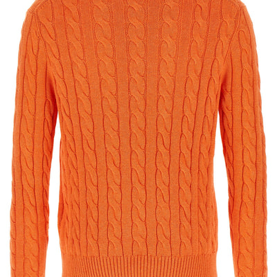 Polo Ralph Lauren Cotton Braided Sweater