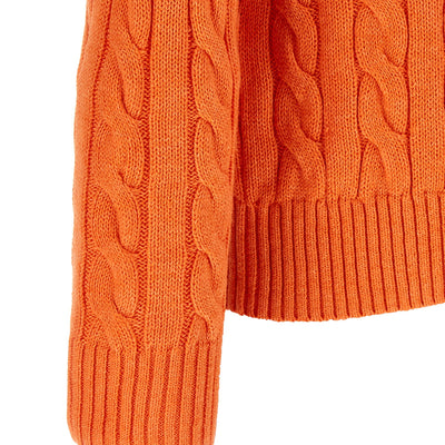 Polo Ralph Lauren Cotton Braided Sweater