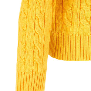 Polo Ralph Lauren Cotton Braided Sweater
