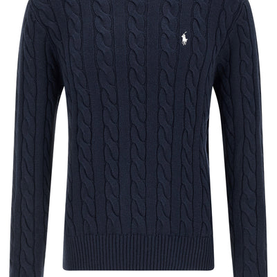 Polo Ralph Lauren Cotton Braided Sweater