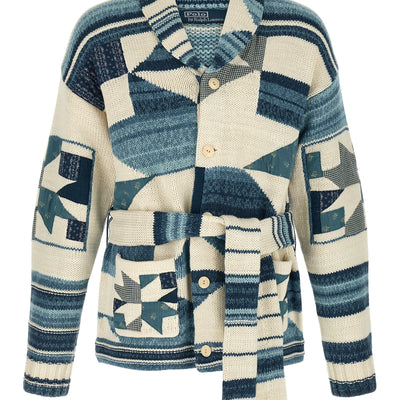Polo Ralph Lauren Patchwork Cardigan