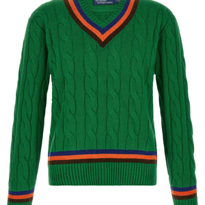 Polo Ralph Lauren V-knit With Cable Pattern