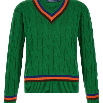 Polo Ralph Lauren V-knit With Cable Pattern