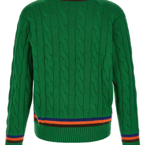 Polo Ralph Lauren V-knit With Cable Pattern