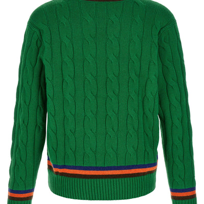 Polo Ralph Lauren V-knit With Cable Pattern